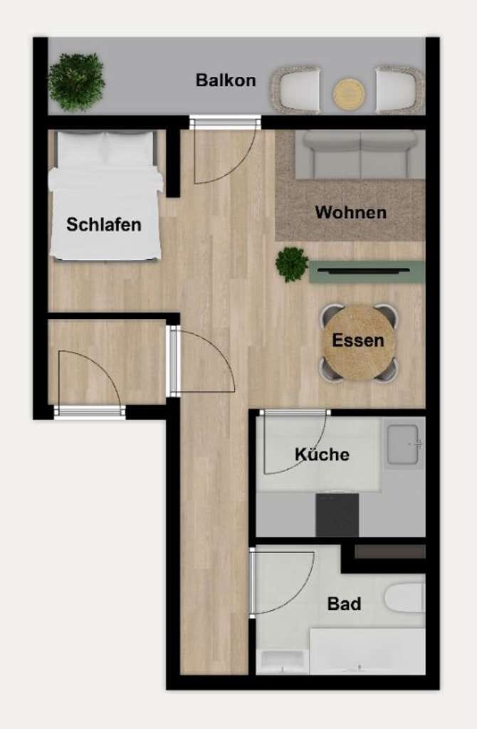 Immobilie in Hattersheim - Garantiert 6+ % Rendite! 2Z, Stellplatz, Balkon - Bild 4