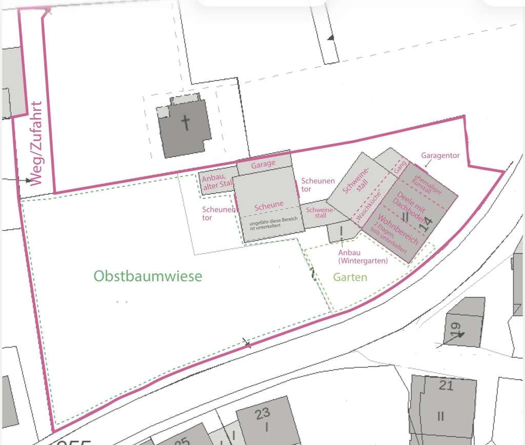 Immobilie in Beverungen - Bauernhaus mit großer Obstwiese in Haarbrück (Beverungen) in zentraler Dorflage - Bild 3