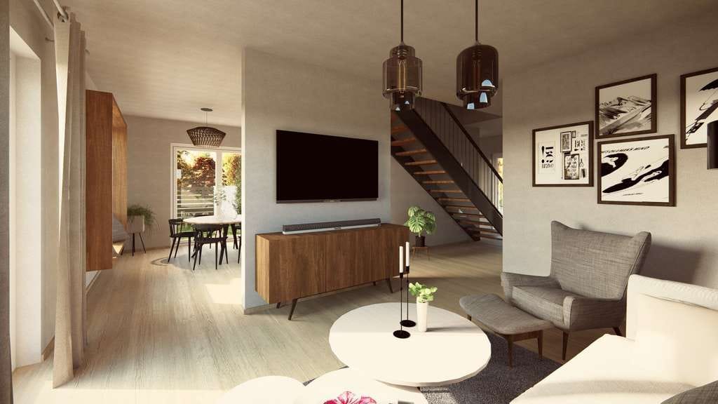 Immobilie in Adelheidsdorf - EINFAMILIENHAUS MIT OFFENER ARCHITEKTUR - Bild 4