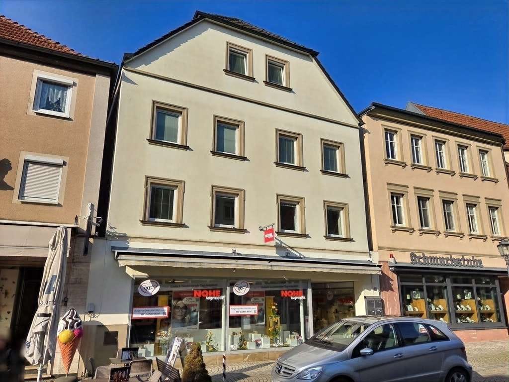 Immobilie in Wonfurt - Lukratives Wohn- u. Geschäftshaus mit Perspektive in Haßfurter Bestlage - Bild 0