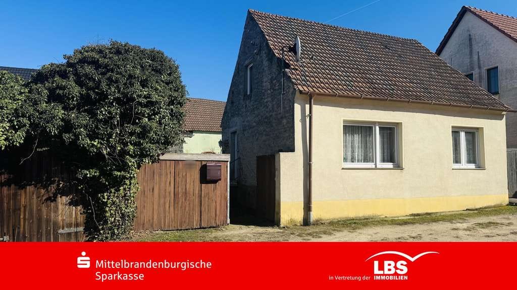 Immobilie in Wusterwitz - Kleines Haus auf großem Grundstück - Bild 0