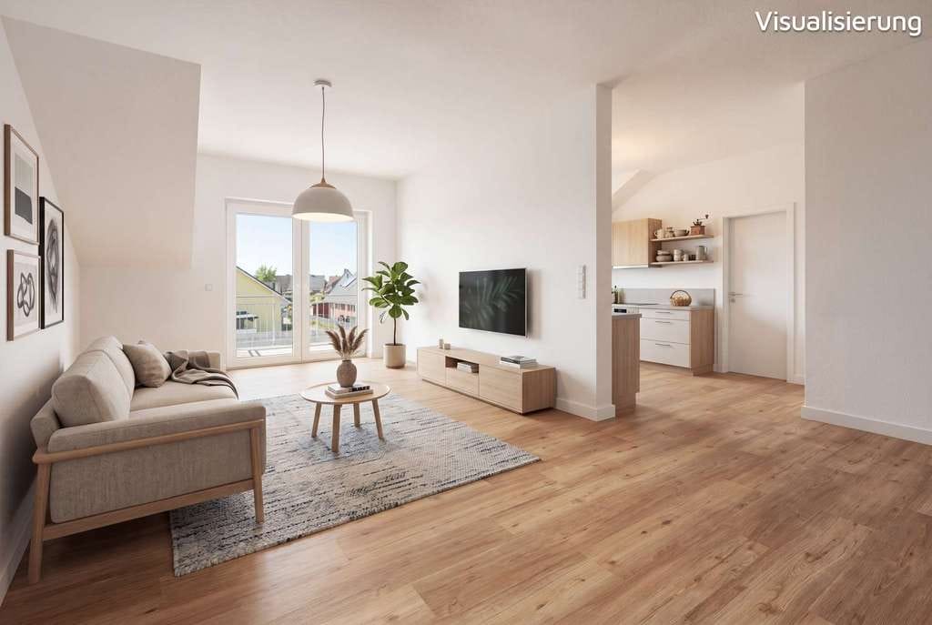 Immobilie in Eystrup - Letzte verfügbare 3-Zimmer-Neubauwohnung mit Balkon - Bild 1