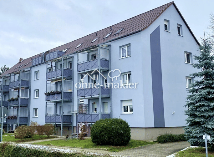 Immobilie in Borna - Großzügige 4 Zimmer Wohnung mit herrlichem Blick  ins Grüne - Bild 0