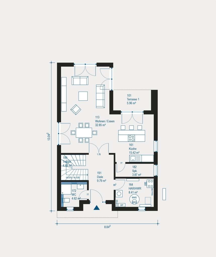 Immobilie in Oberbrombach - Individuell geplantes Traumhaus mit vier Zimmern - flexibel nach Ihren Wünschen - Bild 1