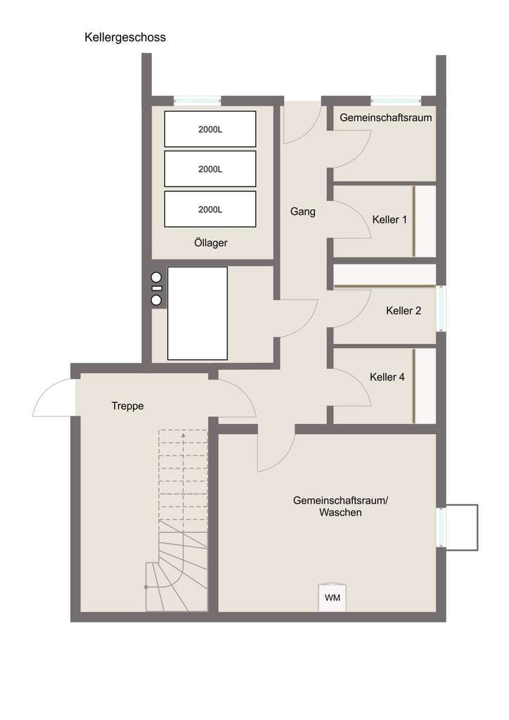 Immobilie in Mitterfels - Hier lässt es sich gut leben! 2-Zimmer-Wohnung in Mitterfels  - Bild 2