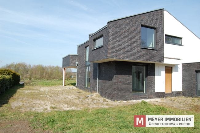 Immobilie in Rastede - Modernes Architektenhaus im Rohbauzustand in Rastede-Nethen (Objekt-Nr.: 5959) - Bild 2