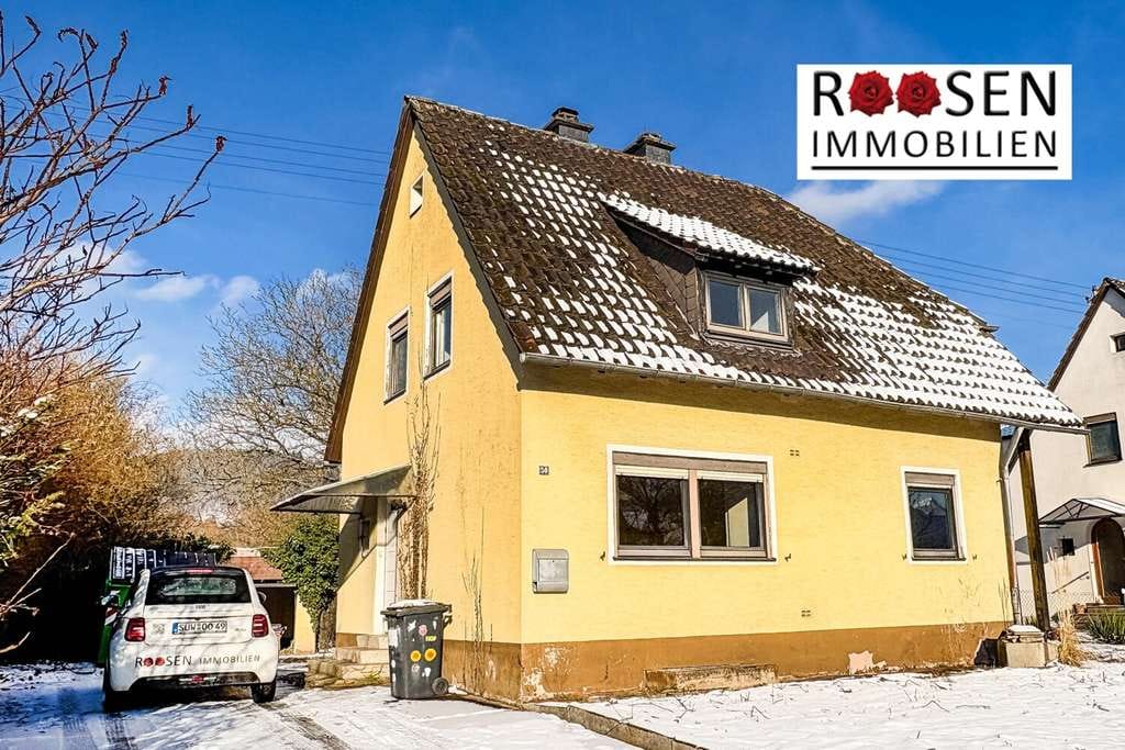 Immobilie in Annweiler am Trifels - Großzügiges 1-2 Familienhaus mit 1.599 m²Grundstück in Annweiler-Queichhambach - Bild 0
