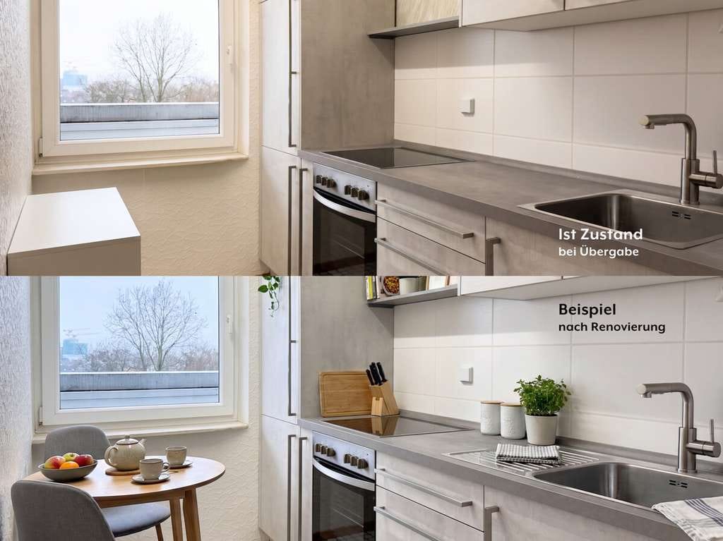 Immobilie in Hattersheim - Sanierungsbedürftige Wohnung mit Balkon und Garage in Hattersheim-Okriftel - Bild 3