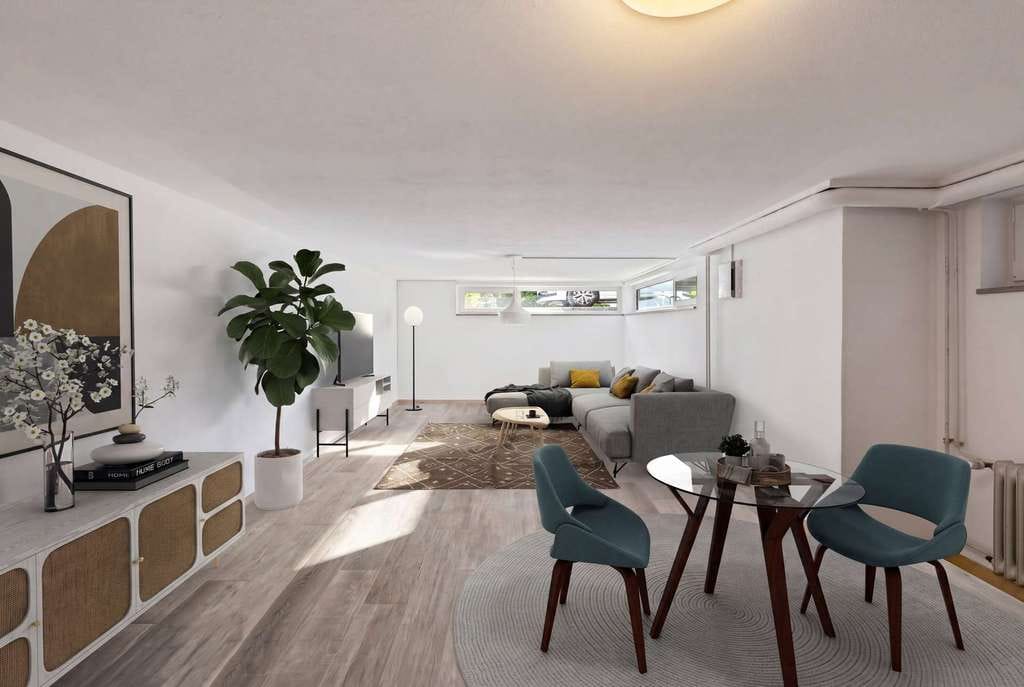 Immobilie in Hausen im Wiesental - Gepflegte 2 Zimmer Souterrainwohnung mit vielseitigem Nutzungspotenzial in Hausen im Wiesental - Bild 0