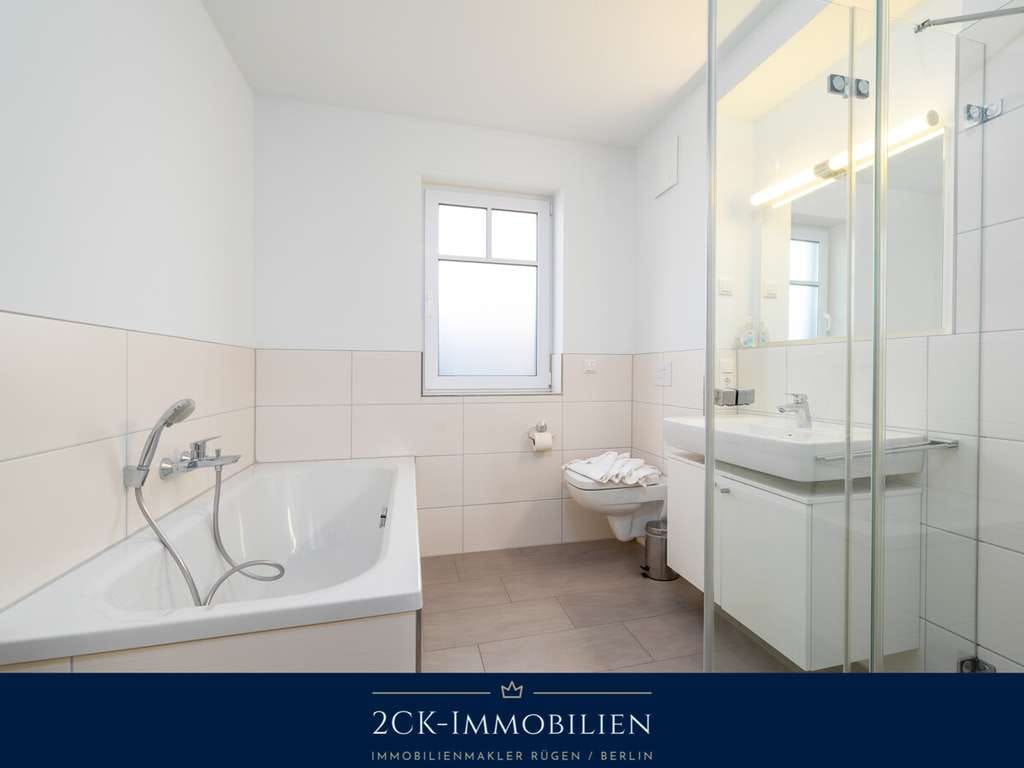 Immobilie in Mönchgut - 3 Zimmer 98m² Eigentumswohnung mit Südterrasse und  Boddenblick in Groß Zicker, inkl. Stellplatz! - Bild 3
