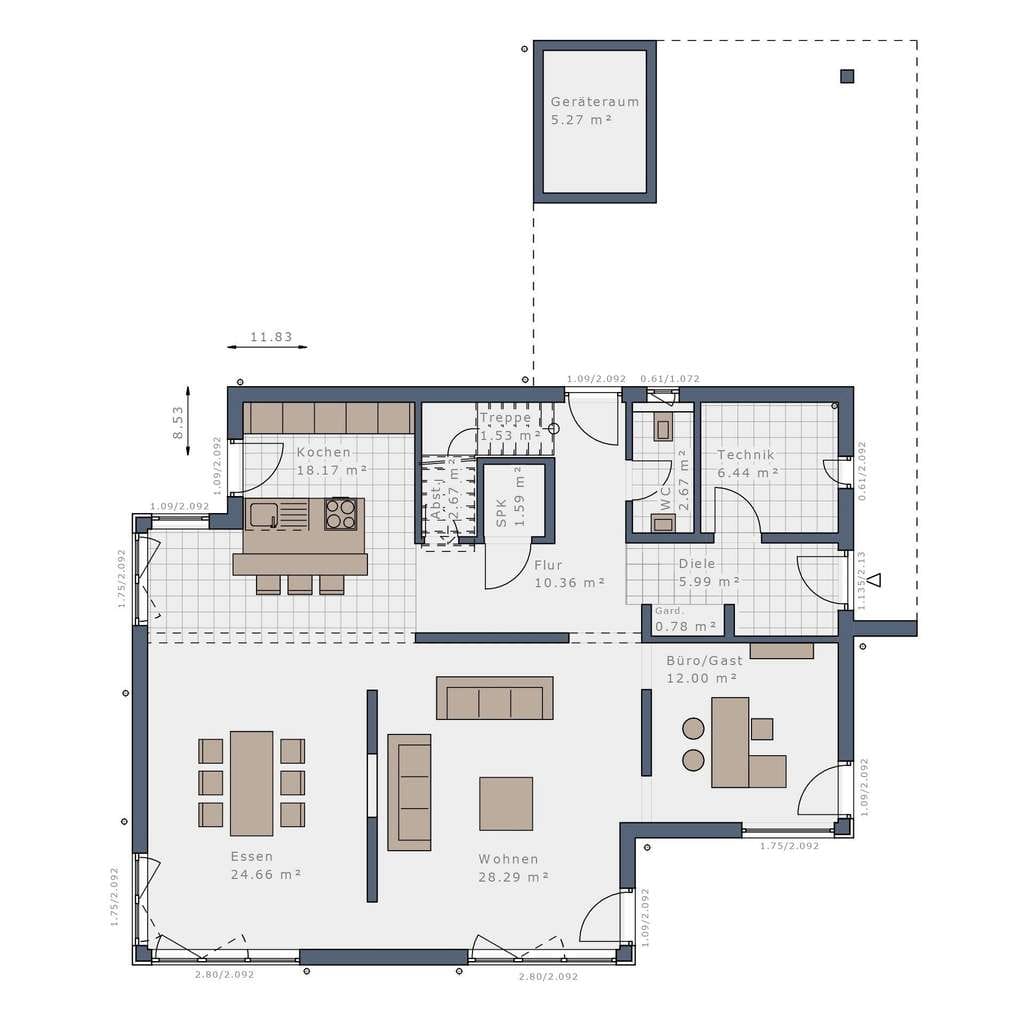 Immobilie in Forchheim - Leben in Forchheim – Ihr Neubauhaus mit 4 Zimmer incl. Grundstück - Bild 4