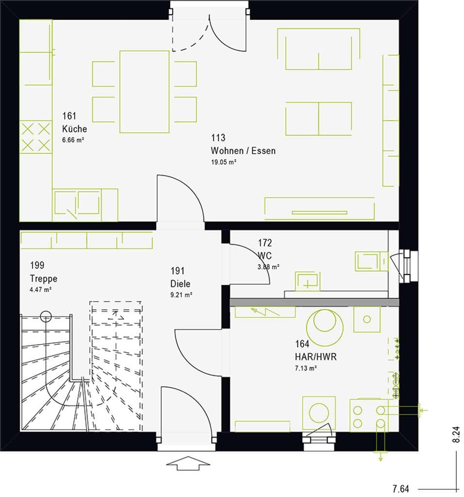 Immobilie in Parthenstein - Ideal für kleine Grundstücke - das kompakte Einfamilienhaus - Bild 1