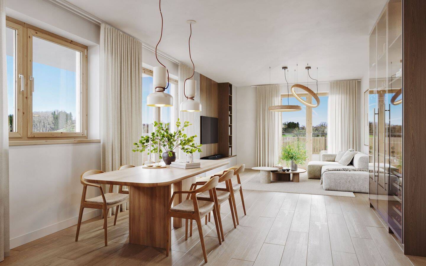 Immobilie in Amerang - Morgenstund hat Gold im Mund: Neubauwohnung mit Sonnenbalkon, doppelter AfA, KfW-Förderung & QNG+ - Bild 4