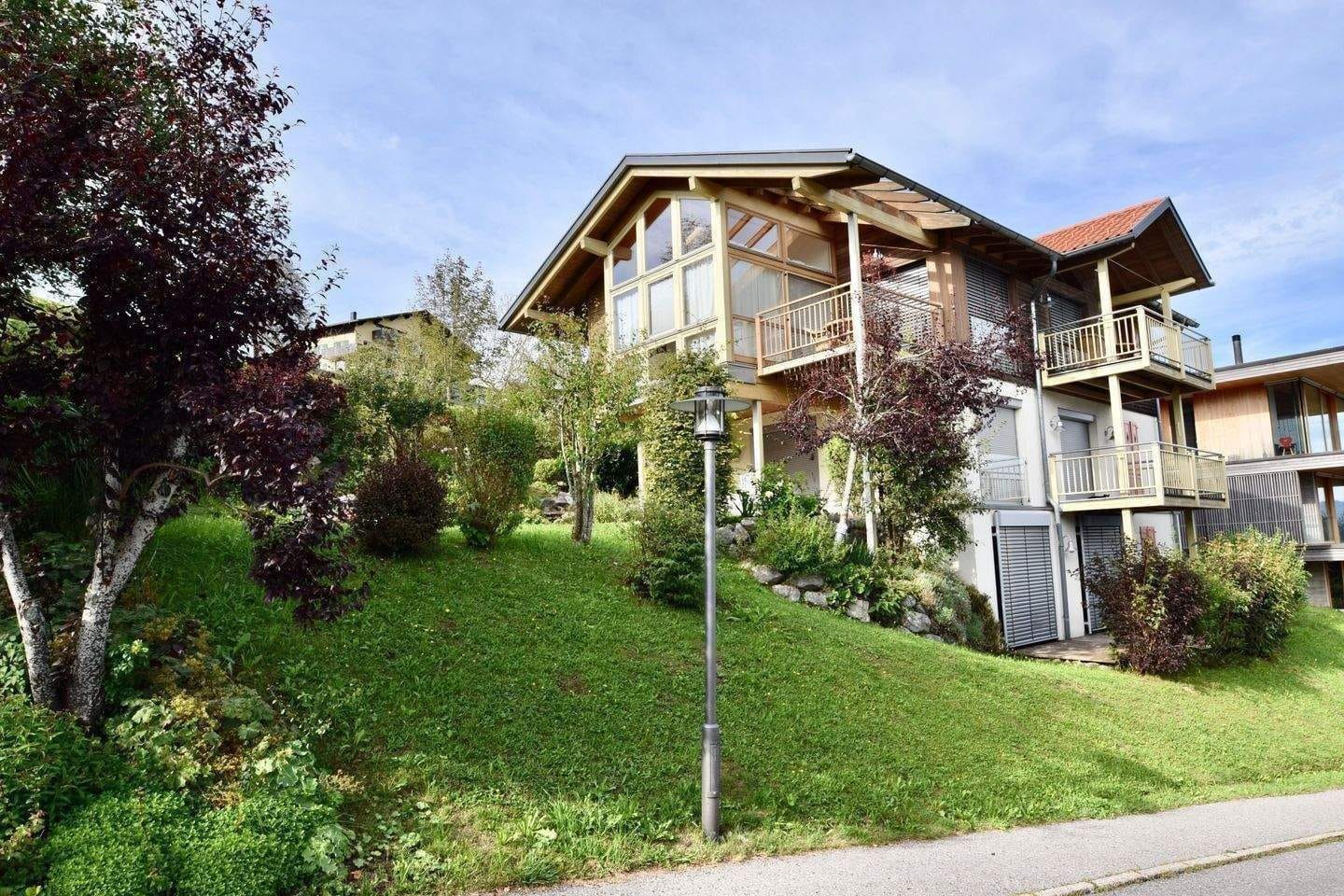 Immobilie in Oberreute -  Traumhaftes hochwertiges Chalet in AT Sulzberg einmalige Bergsicht Tolle Gelegenheit - Rarität - nahe Oberreute ( D ) - Bild 0