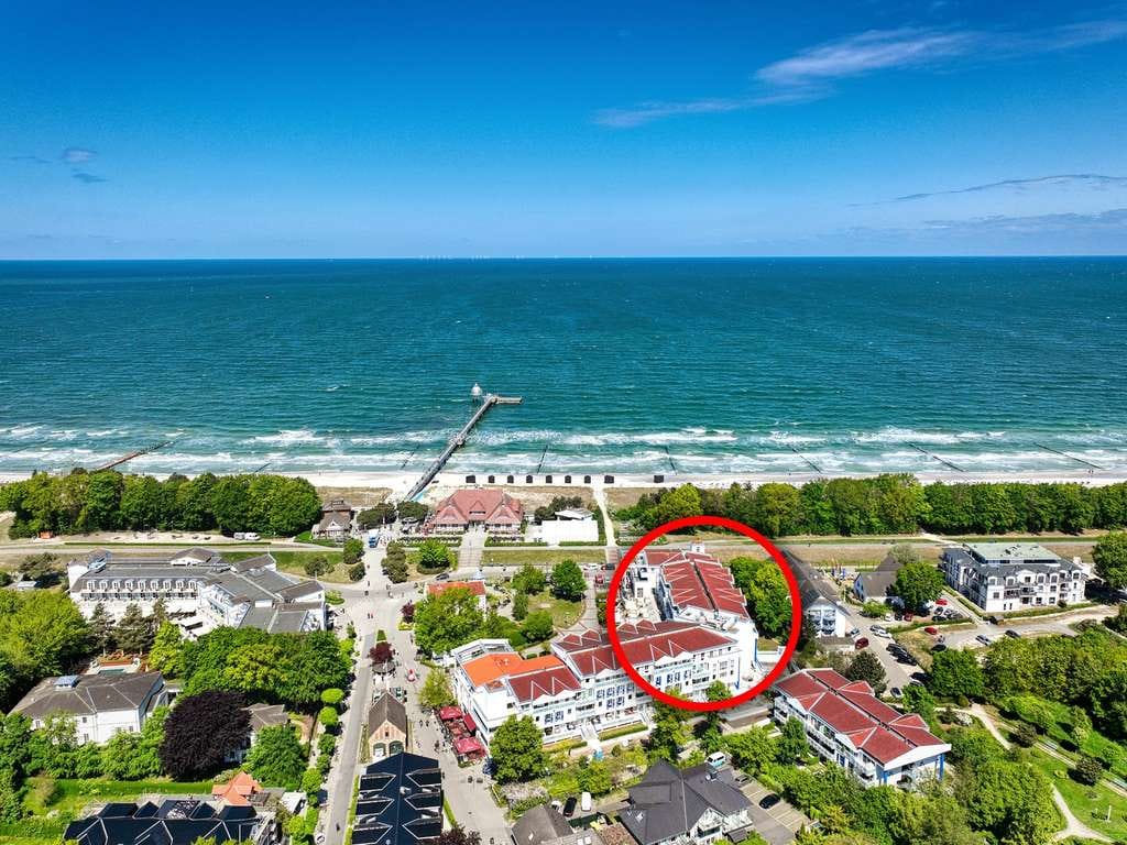 Immobilie in Zingst - Ferienapartment mit seitlichem Meerblick - Urlaub direkt am Ostseestrand - Bild 0