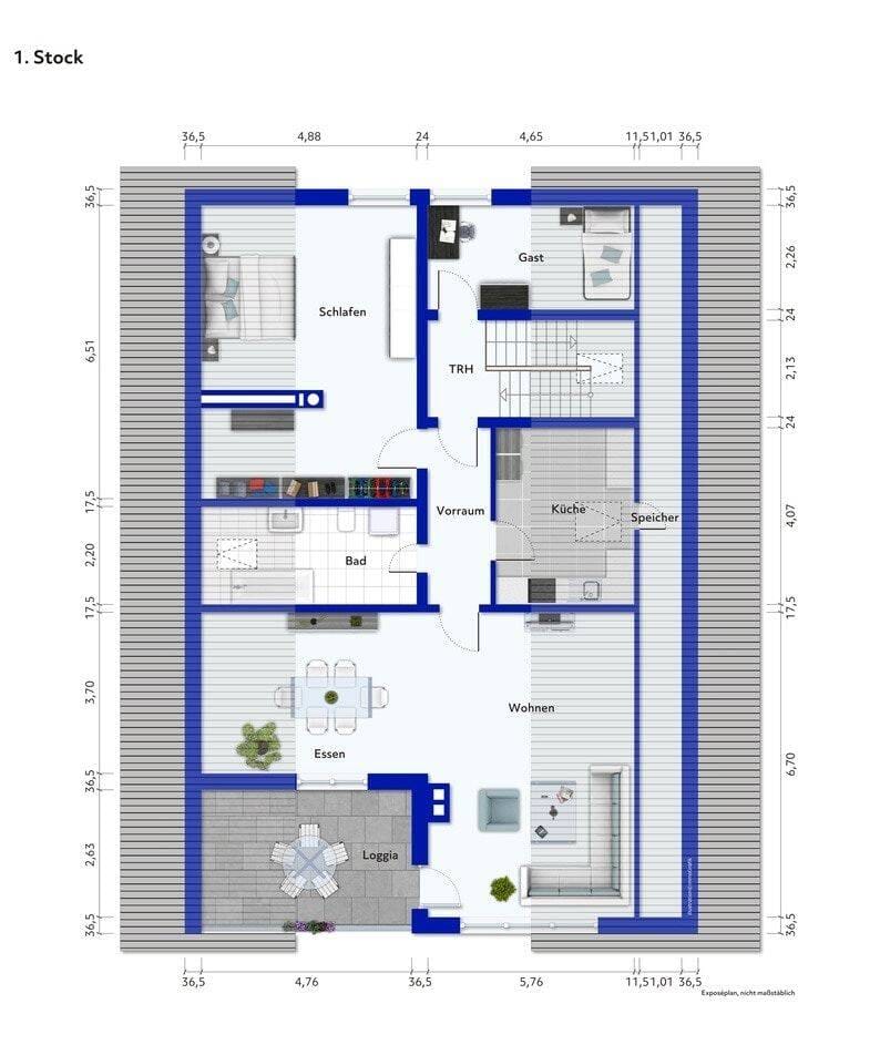 Immobilie in Steinach - Viel Platz für die ganze Familie - gepflegtes Einfamilienhaus mit Einliegerwohnung und Wohlfühlgarten - Bild 2