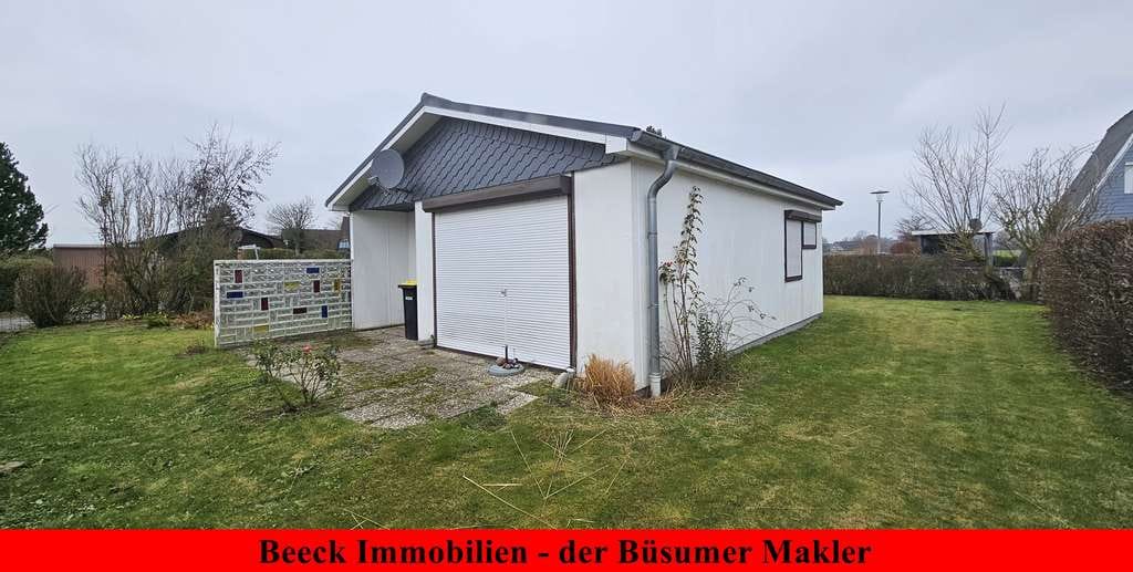 Immobilie in Warwerort - Büsum/Warwerort: Kleines Ferienhaus am Nordseedeich auf Eigenland! - Bild 0