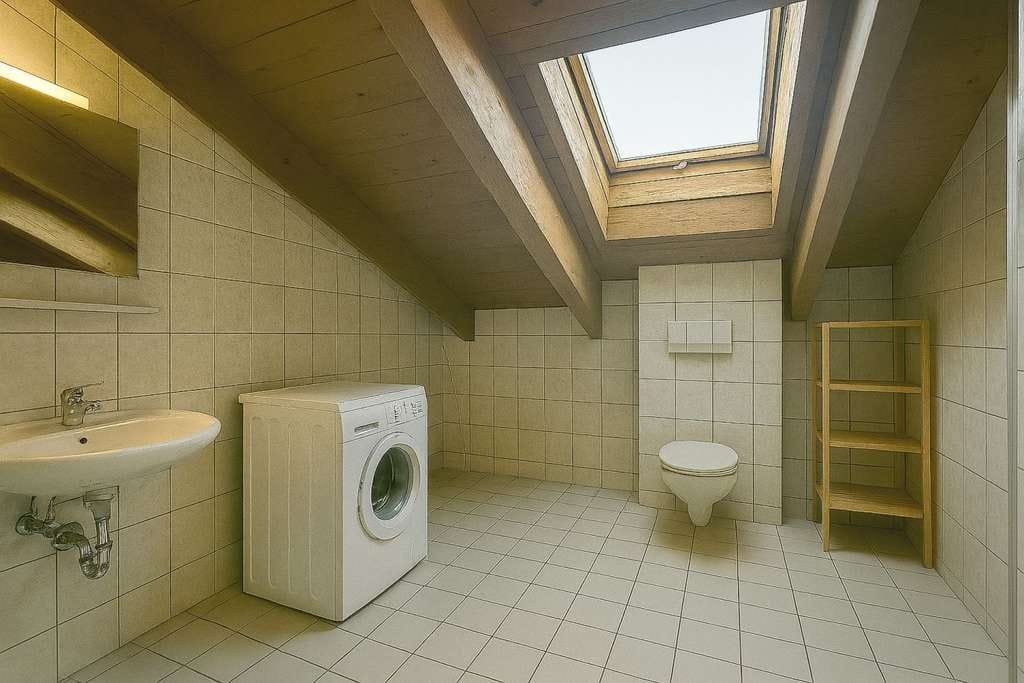 Immobilie in Ohlstadt - Ohlstadt: Gemütliches Dachgeschoss-Appartement mit Balkon, vermietet - Bild 4