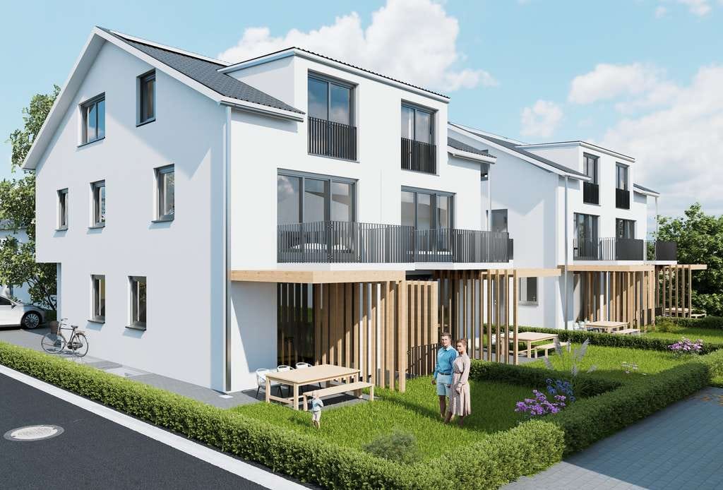Immobilie in Oberding - Familienhöfe in Oberding - familienfreundliche Mehrgenerationenhäuser in bester Lage - Bild 0