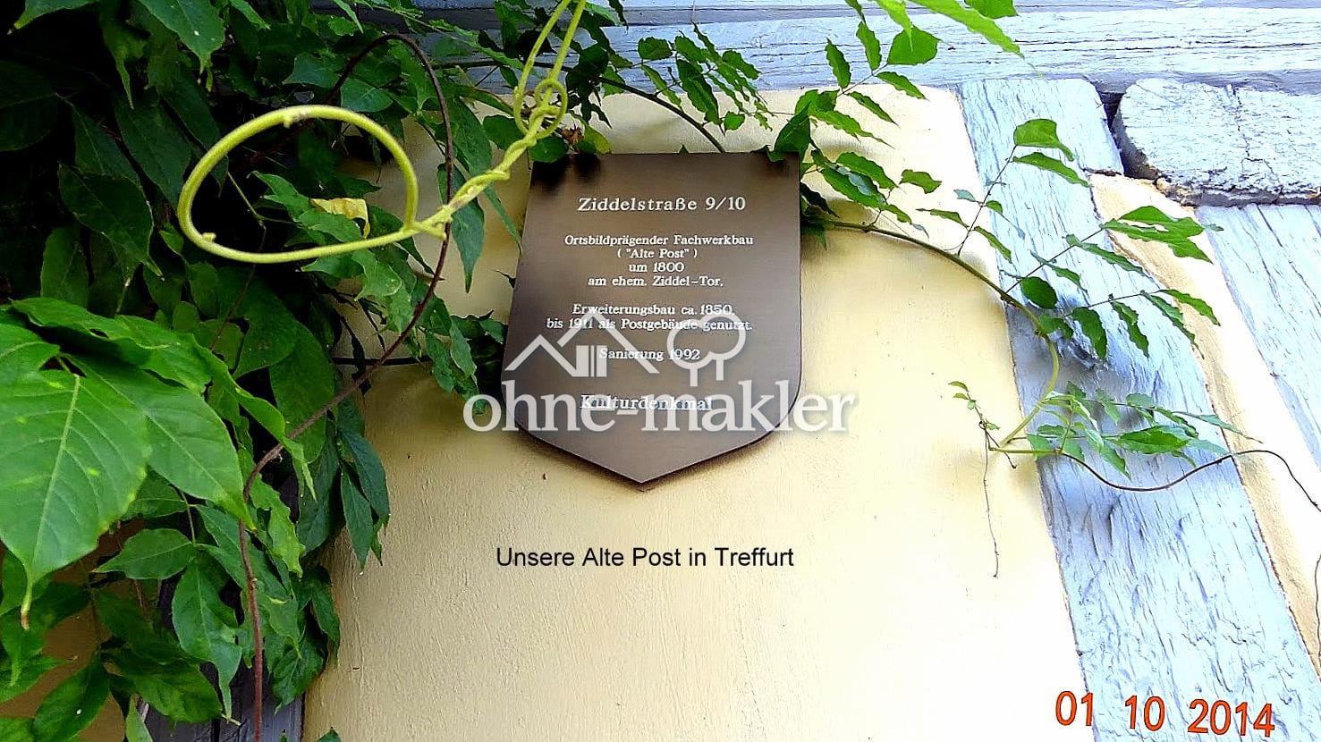 Immobilie in Treffurt - Hohe Mietrendite mit Fachwerkensemble unter Denkmalschutz in Treffurt - Bild 1