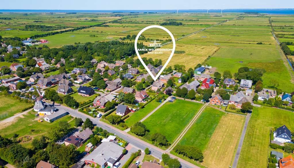 Immobilie in Wrixum - Moderne Doppelhaushälfte unter Reet – genehmigt für die Ferienvermietung - Bild 1
