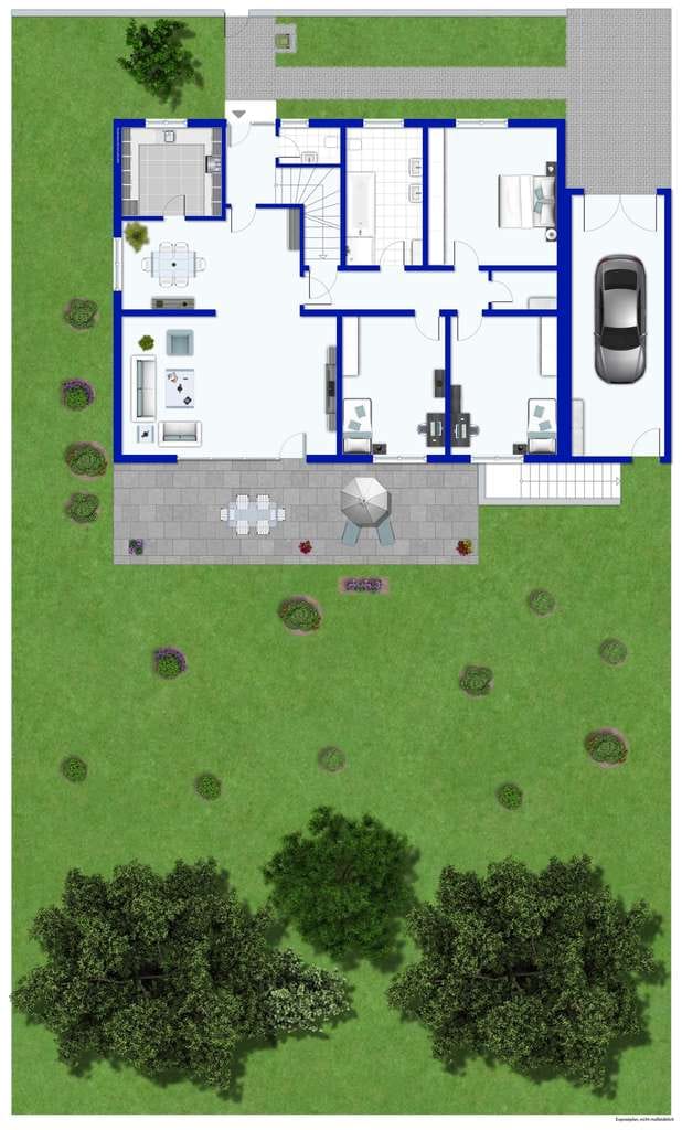 Immobilie in Mackenbach - Provisionsfrei für Erwerber + Einfamilienhaus mit Garage
 in 67686 Mackenbach nahe Kaiserslautern
 - Bild 4