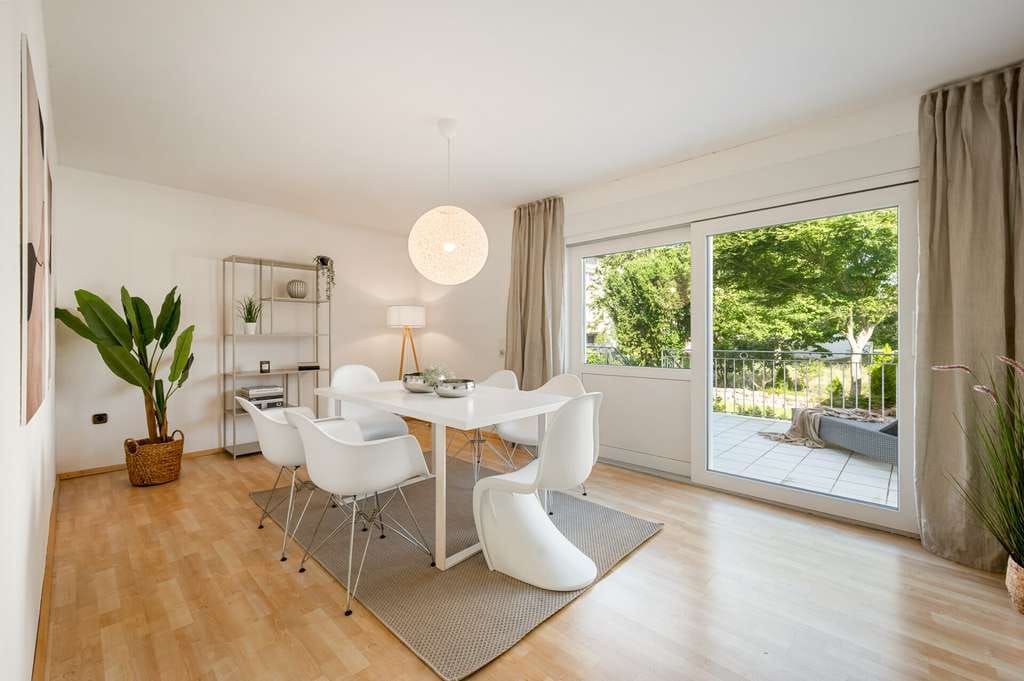 Immobilie in Reilingen - Wohnen wie im Haus: Exklusive Maisonettewohnung mit Garten, Sauna und Terrasse - Bild 0