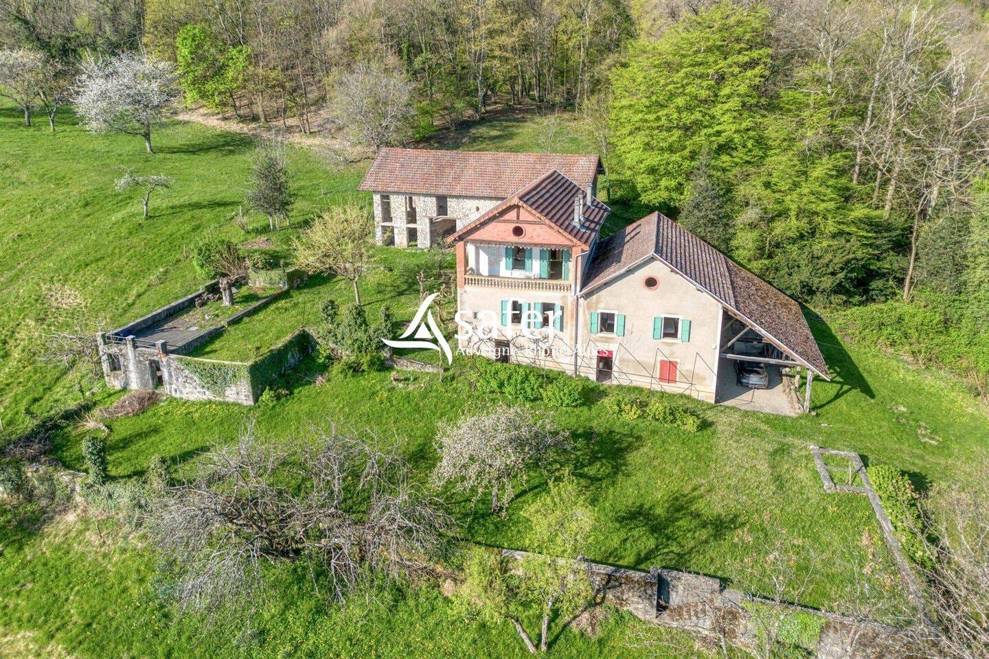Immobilie in Didderse - Mächtiges, renovierungsbedürftiges Herrenhaus im Grésivaudan - Bild 0