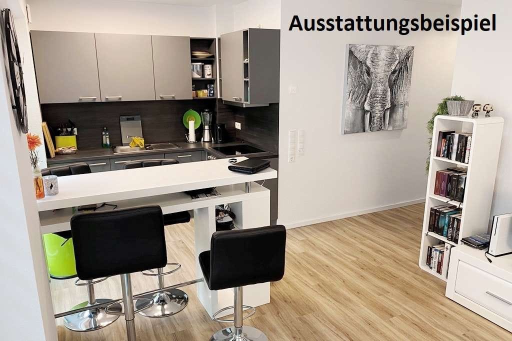 Immobilie in Cloppenburg - Topmoderne , neuwertige 1 Zi.- Eigentumswohnung mit Pkw-Stellplatz in zentrumsnaher Stadtlage - Bild 1