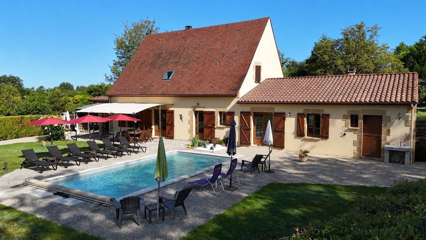 Immobilie in Nettelsee - Moderne, vollständig bestehend aus einem Haupthaus, einer unabhängigen Gîte, einem beheizten Pool un - Bild 0