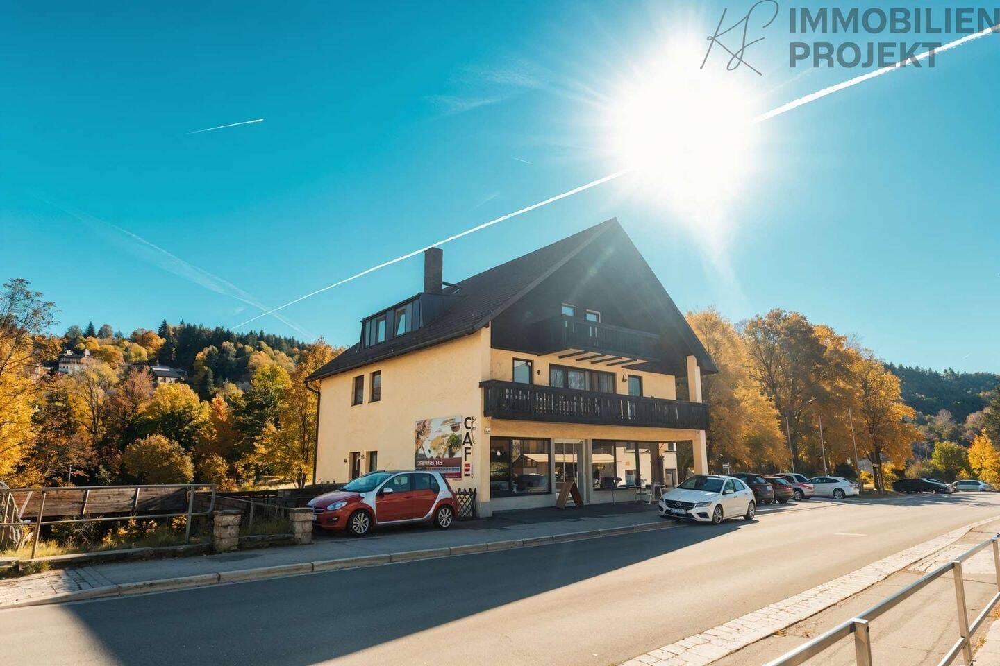 Immobilie in Warmensteinach - Wohn- u. Geschäftsgebäude am Kurpark -  2 Wohneinheiten, 1 Gewerbeeinheit, 10 Stellplätze, 10 Zimmer - Bild 3