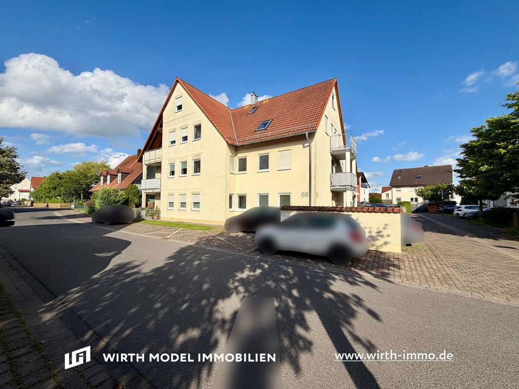 Immobilie in Bergrheinfeld - Schöne-Drei-Zimmer-Wohnung mit Balkon und Stellplatz in Bergrheinfeld - Bild 0