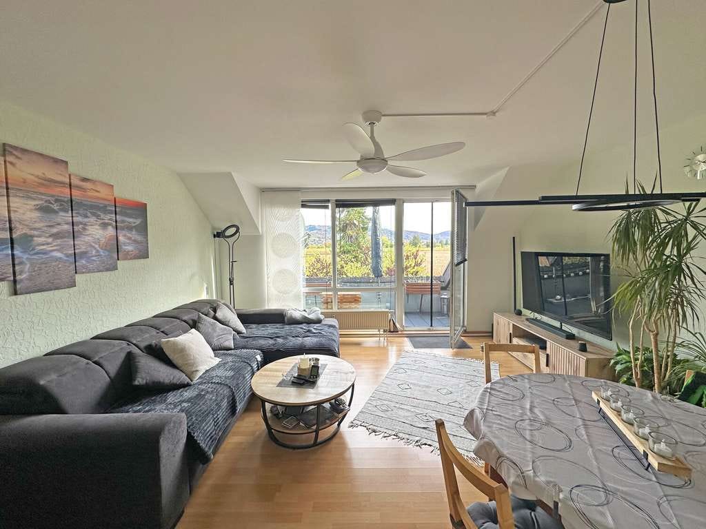 Immobilie in Hirschberg an der Bergstraße - Großzügige Maisonettewohnung mit Balkon in Feldrandlage - Bild 1