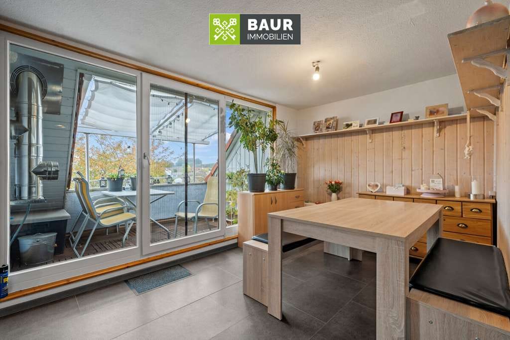 Immobilie in Riedhausen - Charmante Maisonette-Wohnung in Riedhausen – attraktive Kapitalanlage mit Balkon - Bild 3