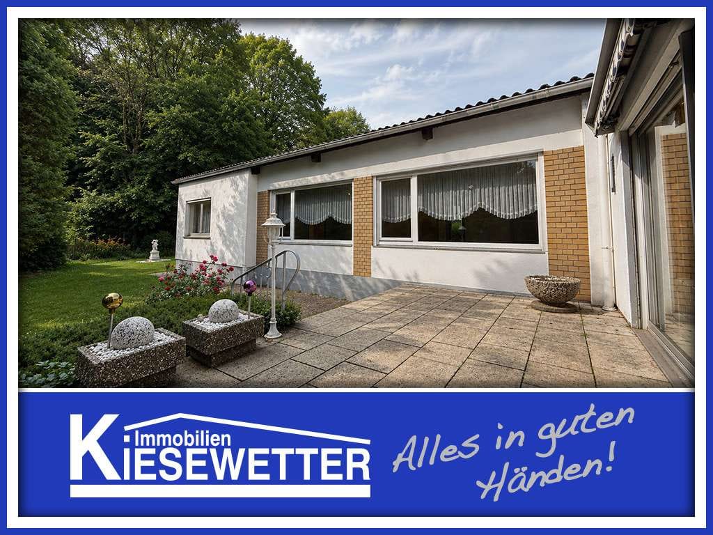 Immobilie in Kirchheimbolanden - Seltene Gelegenheit: Freistehender Bungalow auf Traumgrundstück in Kirchheimbolanden (3D Tour) - Bild 0