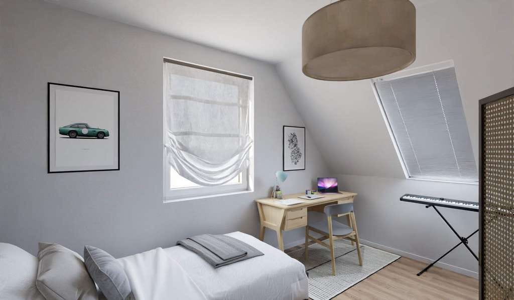 Immobilie in Müllrose - Doppelhaushälfte mit Terrasse und Garten sowie zwei Außenstellplätzen - Bild 2