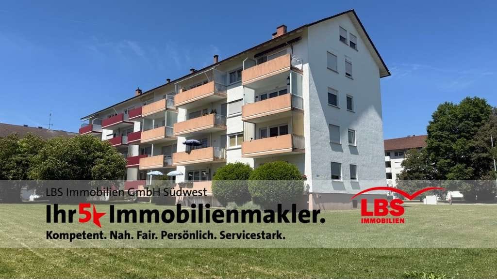 Immobilie in Singen (Hohentwiel) - Klein aber fein! Gut aufgeteilte 1-Zimmerwohnung im Singener-Norden! - Bild 0