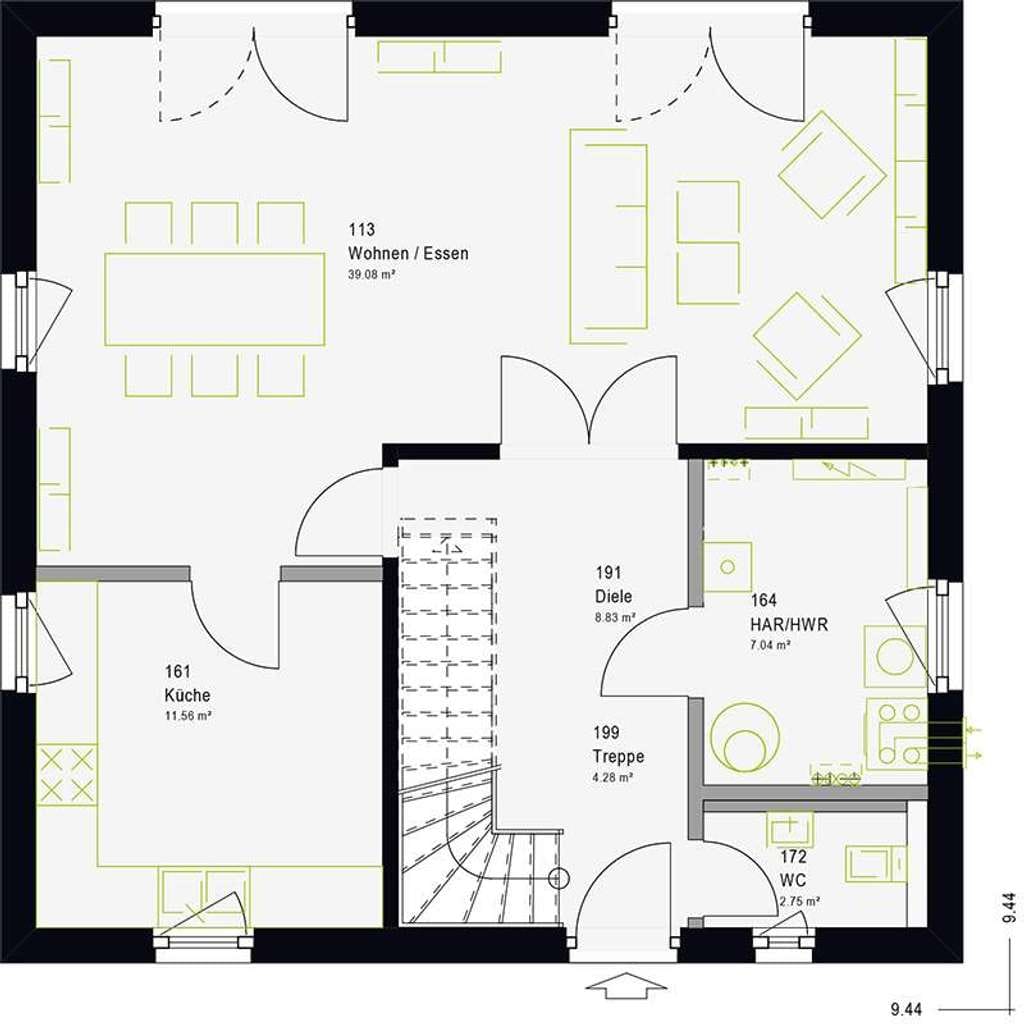 Immobilie in Trebsen/Mulde - Effizient - solide - schnell - Bauen mit massa haus - Bild 1