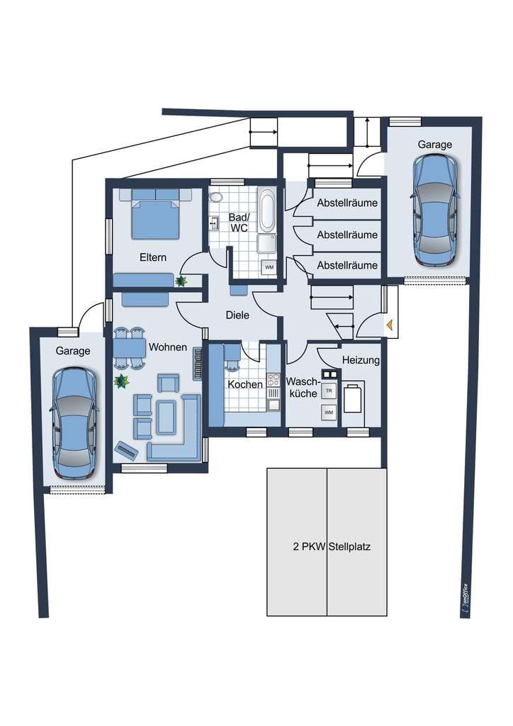 Immobilie in Murr - Endlich Eigenheim: 
Hübsche 2-Zimmer-Wohnung in Murr - Bild 1