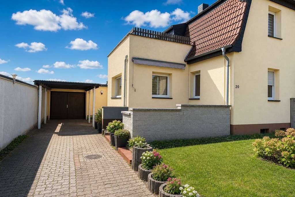 Immobilie in Sandersdorf-Brehna - Sofort einziehen? | EFH mit Dachterrasse - Bild 0