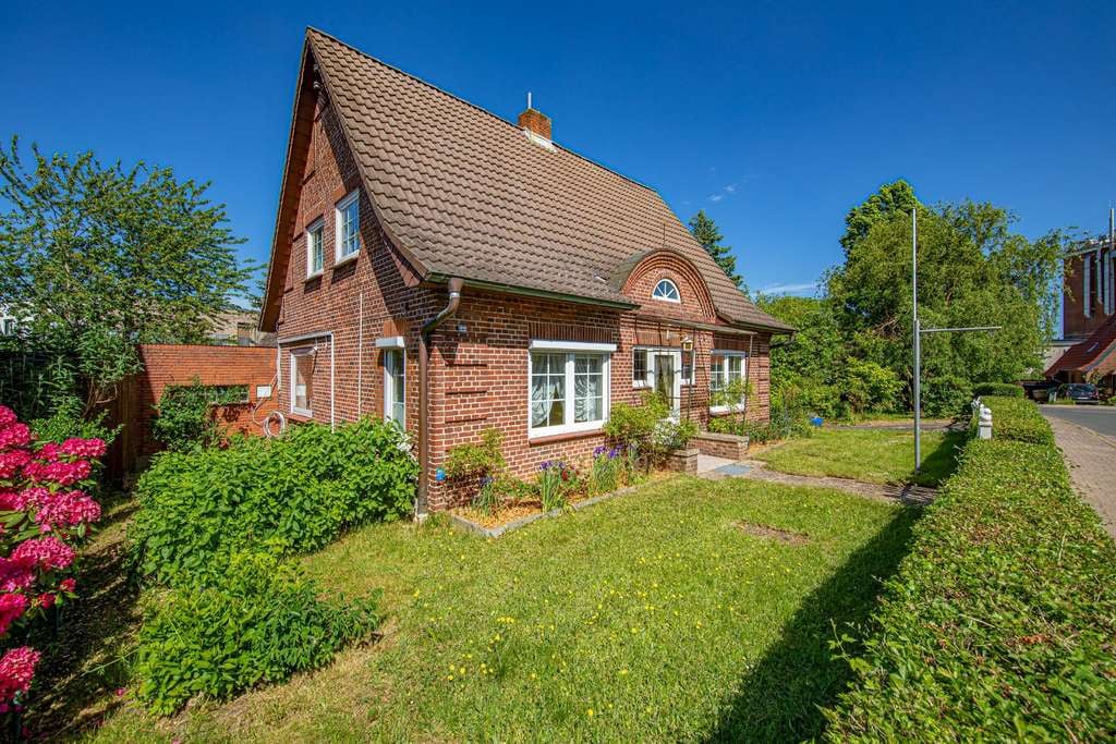 Immobilie in Kappeln - Schlei 150m- Stilvolle Ziegelarchitektur- großes Nebengebäude - Bild 0