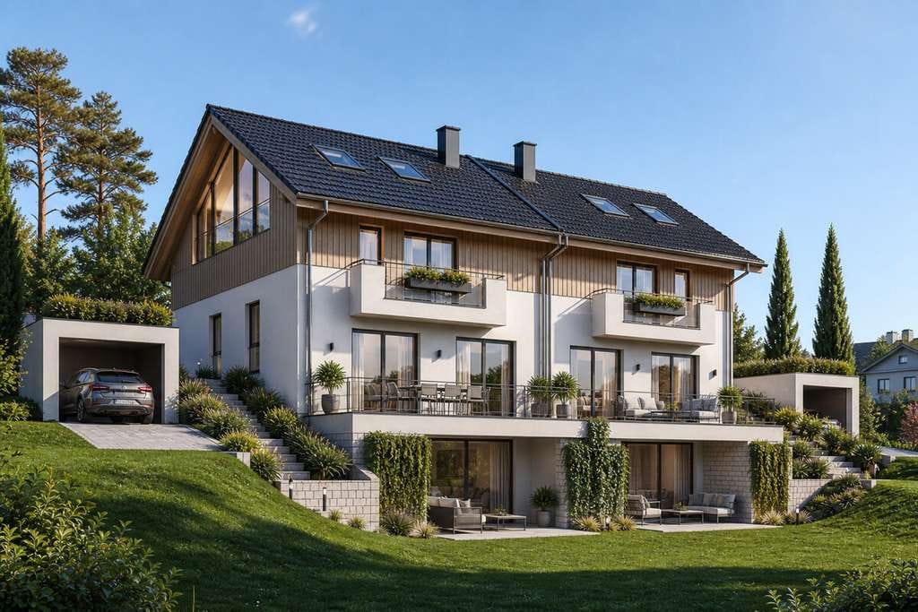Immobilie in Schäftlarn - Vor den Toren Münchens:
Ihre neue Doppelhaushälfte im schönen Isartal
- Top für Pendler - Bild 0