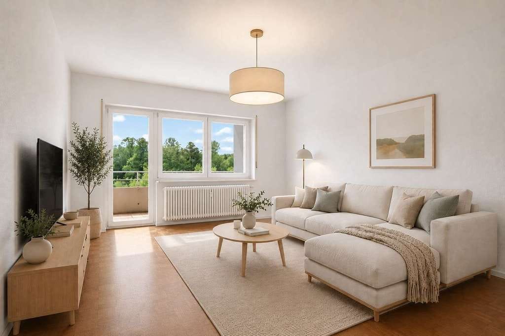 Immobilie in Ettenheim - Gepflegte 2-Zi-ETW mit Balkon und traumhaftem Weitblick ins Grüne - Bild 4