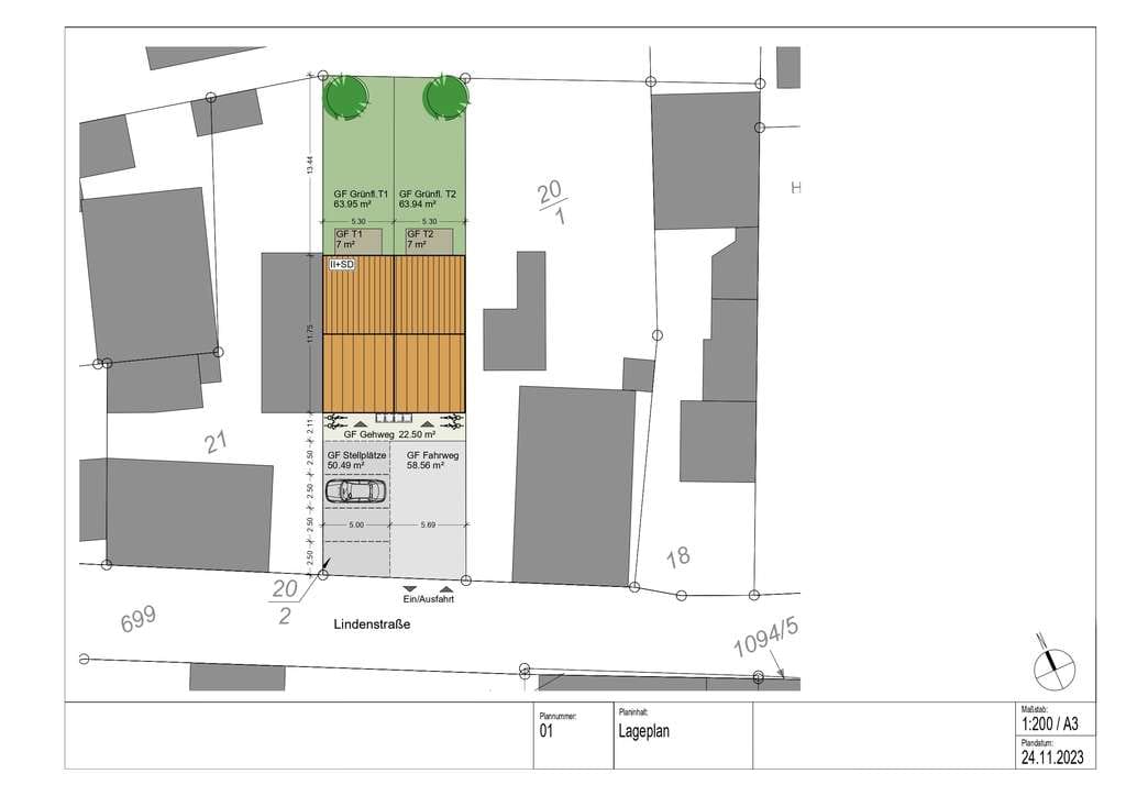 Immobilie in Mettenheim - Erstklassiges Stadthaus mit großem Garten in toller Lage!  Neubau! - Bild 4