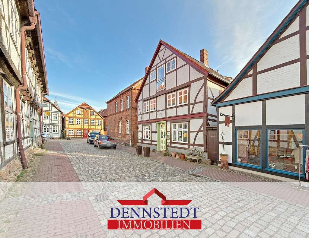 Immobilie in Hitzacker - Charmantes Fachwerkjuwel in der Altstadt – kernsaniert, lichtdurchflutet & vielseitig nutzbar - Bild 0