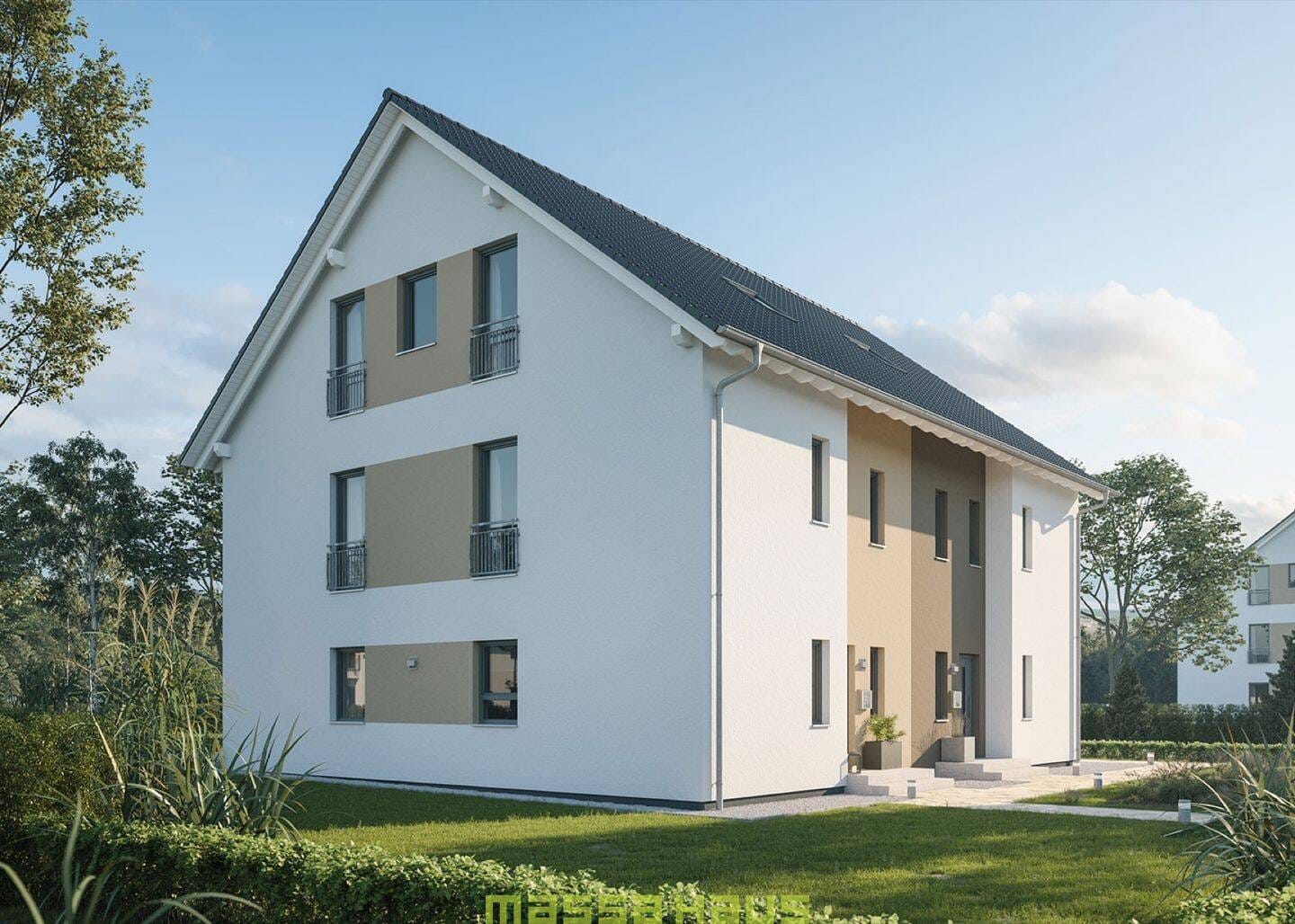 Immobilie in Vörstetten - Doppelt bauen, clever sparen: Ihre Doppelhaushälfte mit voller Gestaltungsfreiheit - Bild 0