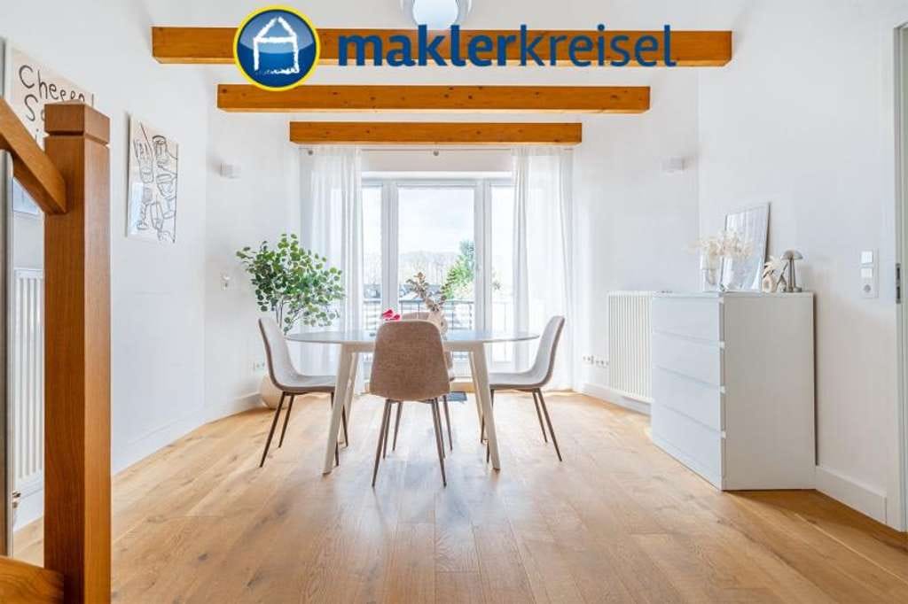 Immobilie in Hage - Zwischen Wald & Nordsee: Loftartige Maisonette mit Galerie in Hage - Bild 0