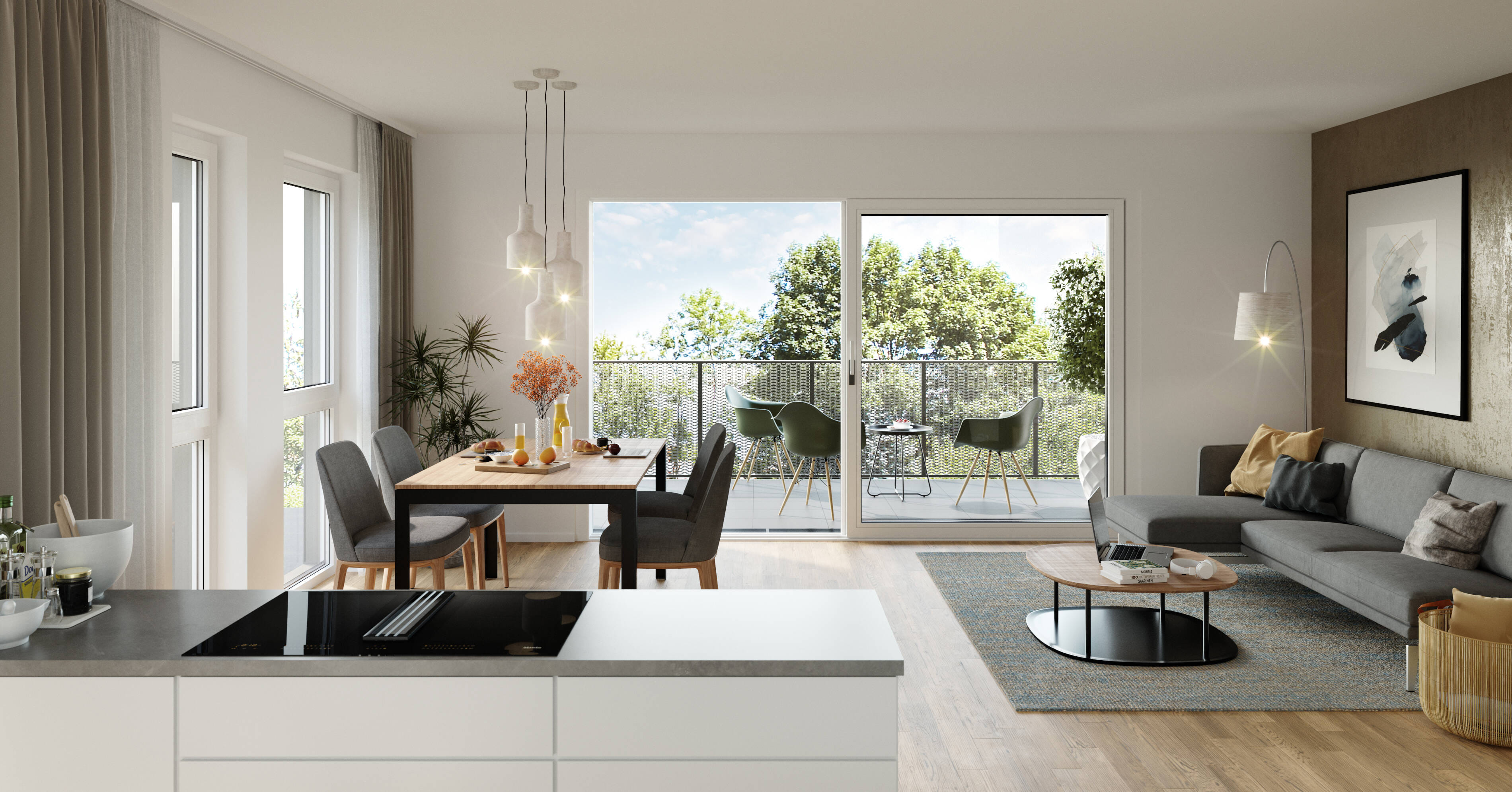 Immobilie in Vellberg - Traumhafte 2-Zimmer-Wohnung mit Balkon - Bild 4