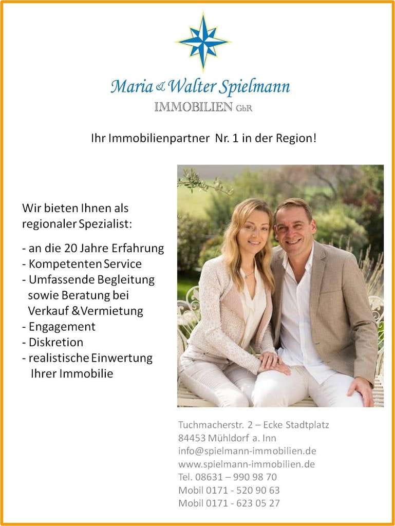 Immobilie in Waldkraiburg - ... Selbstnutzung oder ideale Geldanlage - Wohn-Geschäftshaus im Zentrum von Waldkraiburg ... - Bild 1