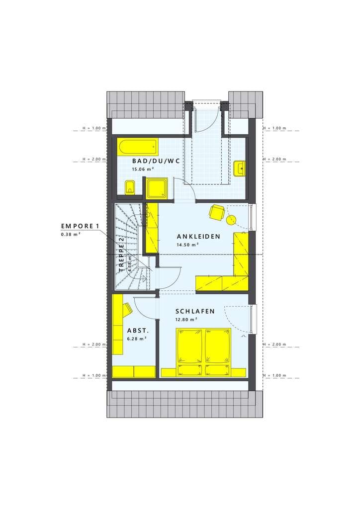 Immobilie in Zwingenberg - LivingHaus Projekt-Doppelhaus - Individuell geplant, modern und nachhaltig in Zwingenberg - Bild 3